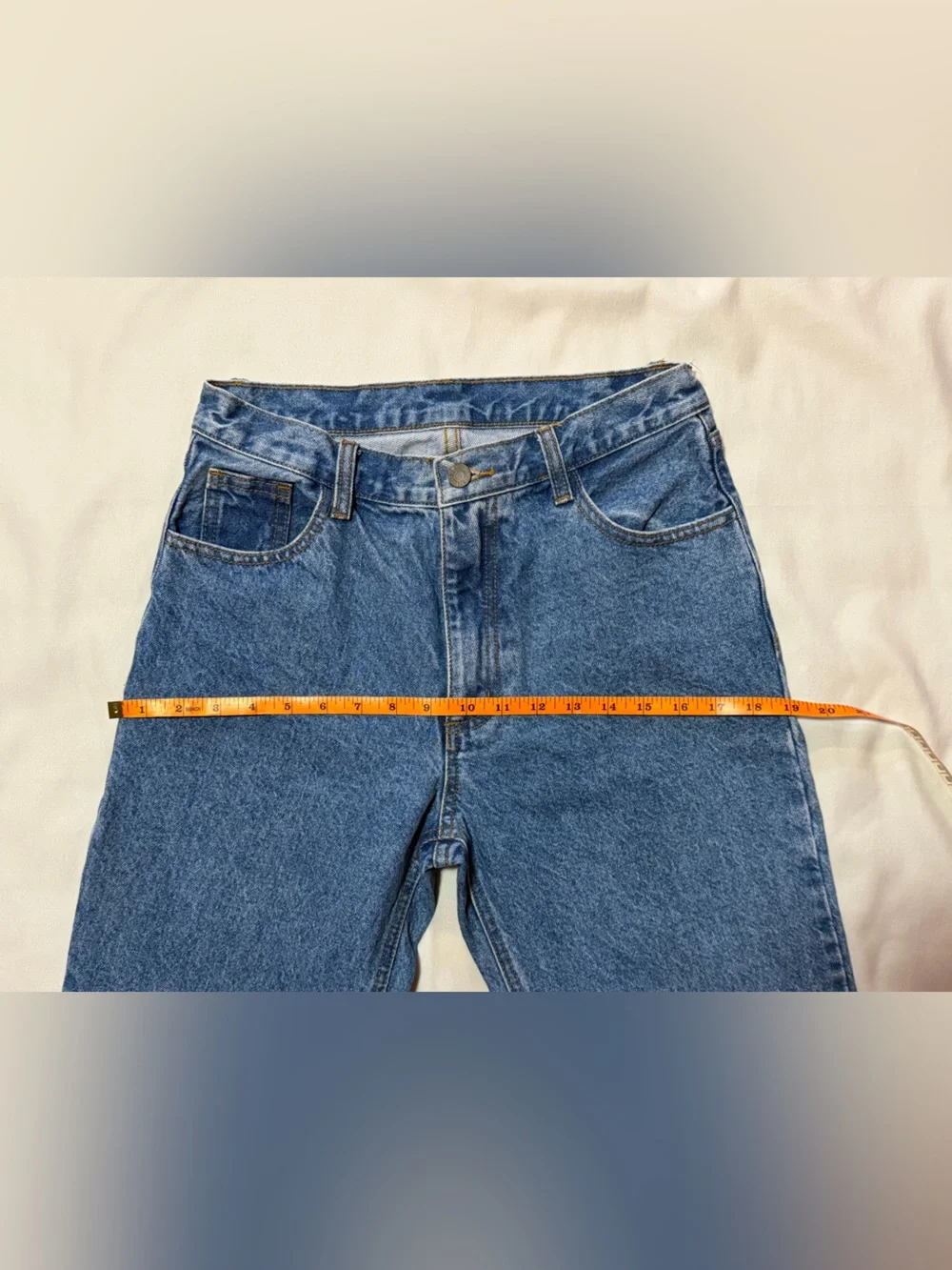 J. Galt Brandy Melville High Rise Straight‎ Leg Jeans Medium 100% Cotton